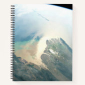 De Irrawaddy-rivierdelta in Birma (Myanmar). Notitieboek (Voorkant)