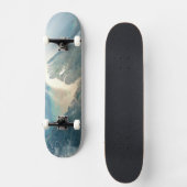 De Irrawaddy-rivierdelta in Birma (Myanmar). Persoonlijk Skateboard (Voorkant)