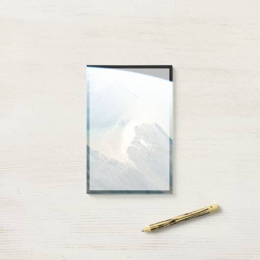 De Irrawaddy-rivierdelta in Birma (Myanmar). Post-it® Notes (Op bureau)