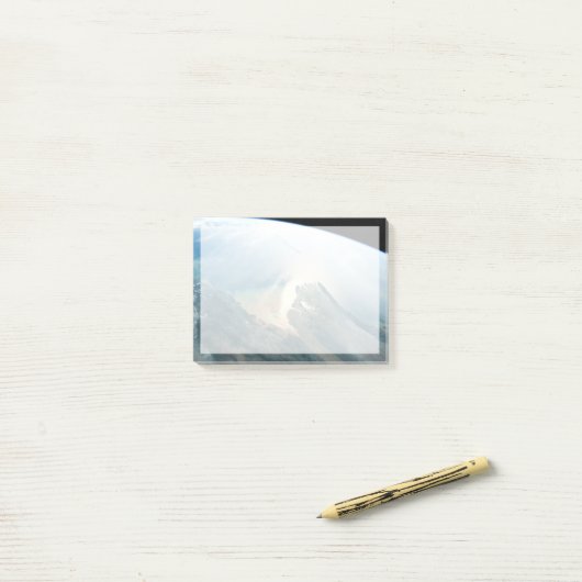 De Irrawaddy-rivierdelta in Birma (Myanmar). Post-it® Notes (Op bureau)