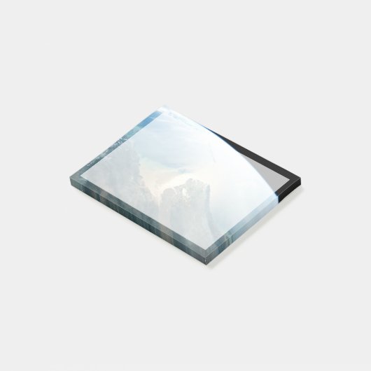 De Irrawaddy-rivierdelta in Birma (Myanmar). Post-it® Notes (Schuin)