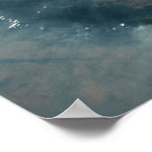 De Irrawaddy-rivierdelta in Birma (Myanmar). Poster (Hoek)