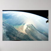 De Irrawaddy-rivierdelta in Birma (Myanmar). Poster (Voorkant)