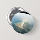 De Irrawaddy-rivierdelta in Birma (Myanmar). Ronde Button 5,7 Cm (Voorkant /achterkant)