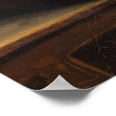 De irritante heer, 1874 door Berthold Woltze Poster (Hoek)