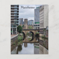 De Irwell - De grens van Salford Manchester