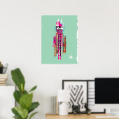 De "is" en de "was" poster (Thuiskantoor)