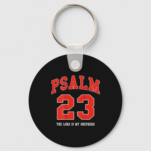 De Is Jezus Psalm 23 Heer Herder Sleutelhanger (Voorkant)