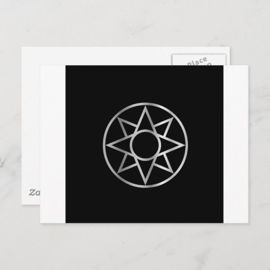 De Ishtar-ster Mesopotamian Briefkaart (Voorkant / Achterkant)