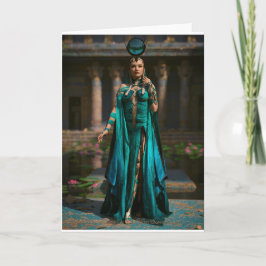 De Isis-tempel Feestdagen Kaart