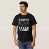 De islam - de ongerustheid eindigt wanneer de sala t-shirt (Voorkant volledig)