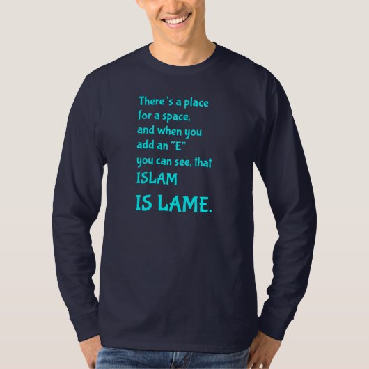 De islam is de naam t-shirt (Voorkant)
