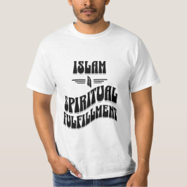 De islam is een Spirituele vervulling T-shirt
