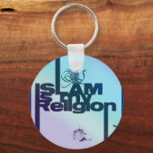 De islam is mijn religie - islamitische Arabisch g Sleutelhanger (Voorkant)