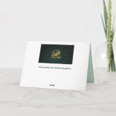 De islam prijst het wenskaart van God Feestdagen Kaart (Achterkant)