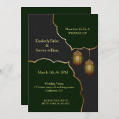 De islamitische bliksemlamp kaart (Voorkant / Achterkant)