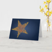 De Islamitische ster Arabisch van de Kaart (Gele Bloem)