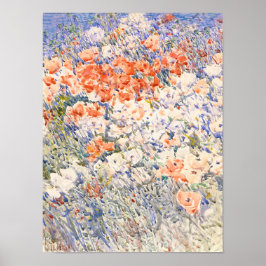 De Island Garden door Childe Hassam. 12 x 16 Poster