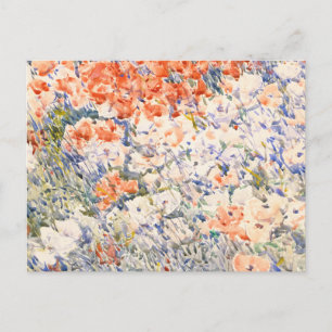 De Island Garden door Childe Hassam.  Briefkaart
