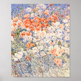 De Island Garden door Childe Hassam.  Poster