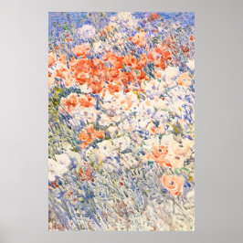 De Island Garden door Childe Hassam. Poster