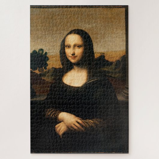 De Isleworth Mona Lisa – Leonardo da Vinci Legpuzzel (Verticaal)