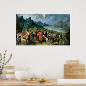 De Israëlieten op de Bank van het Rode Zee, 1621 Poster (Keuken)