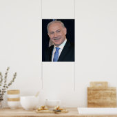 De Israëlische premier Netanyahu Poster (Keuken)