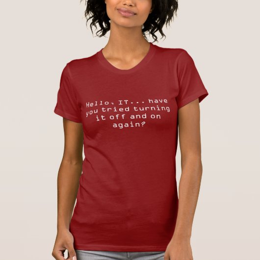 De IT Crowd: Britse zender 4 comedy T-shirt (Voorkant)