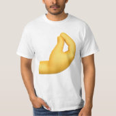 " de Italiaans-Gesture Emoji" T-shirt (Voorkant)