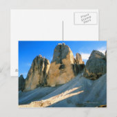 De Italiaanse Alpen Briefkaart (Voorkant / Achterkant)
