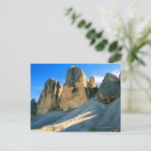 De Italiaanse Alpen Briefkaart (Staand voorkant)