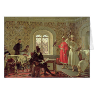 De Italiaanse ambassadeur Calvuci