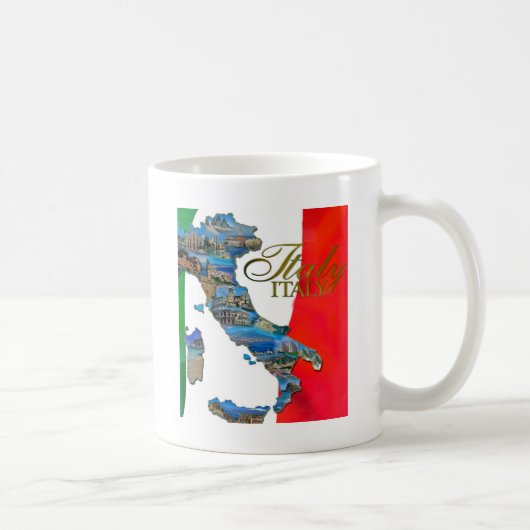 De Italiaanse "Boot" Koffiemok (Rechts)