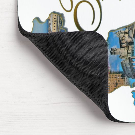 De Italiaanse "Boot" Muismat (Hoek)