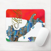 De Italiaanse "Boot" Muismat (Met muis)