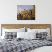 De Italiaanse Charlatans, 1657 Canvas Afdruk (Insitu (Slaapkamer))