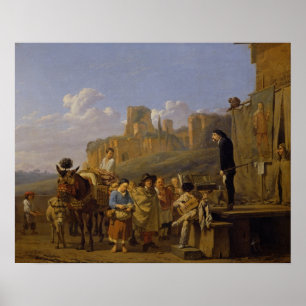 De Italiaanse Charlatans, 1657 Poster