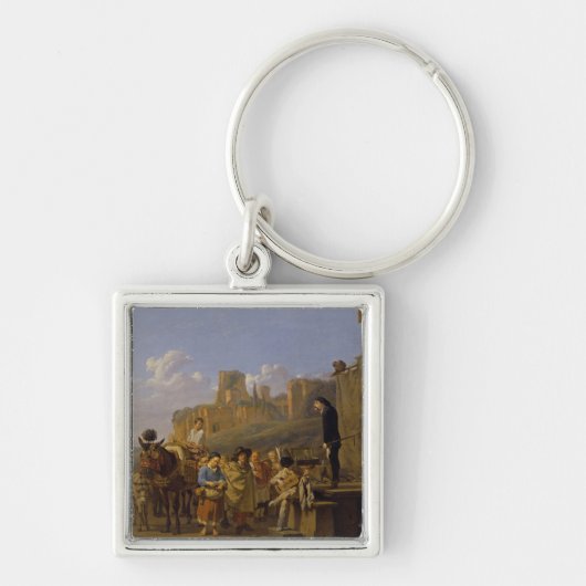 De Italiaanse Charlatans, 1657 Sleutelhanger (Voorkant)