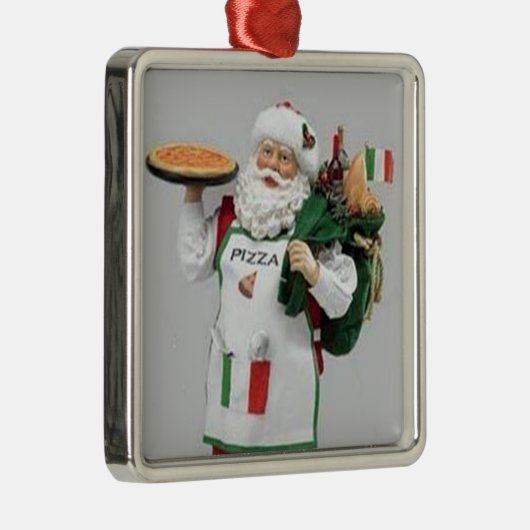 DE ITALIAANSE CHEF SANTA CHRISTMAS ORNAMENT (Rechts)