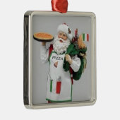 DE **ITALIAANSE CHEF SANTA* CHRISTMAS ORNAMENT (Rechts)