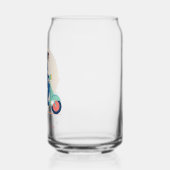 De Italiaanse droom - De witte lotus Blikvorm Glas (Links)