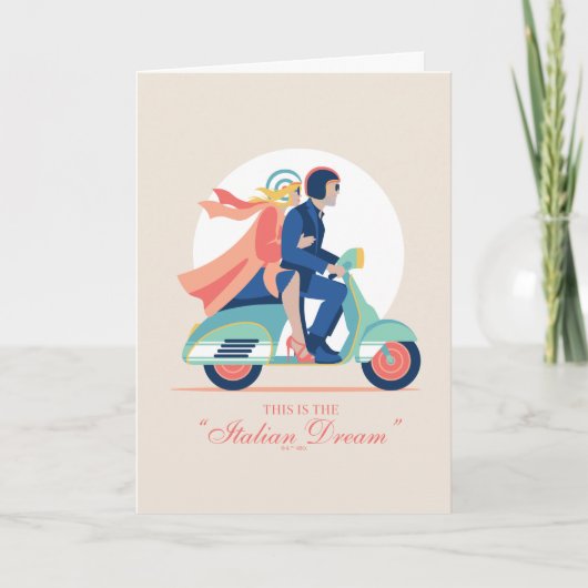 De Italiaanse droom - De witte lotus Kaart (Voorkant)