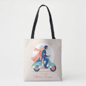De Italiaanse droom - De witte lotus Tote Bag (Voorkant)