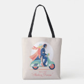 De Italiaanse droom - De witte lotus Tote Bag (Achterkant)