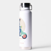 De Italiaanse droom - De witte lotus Waterfles (Achterkant)