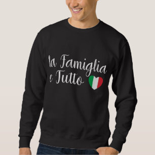 De Italiaanse familie La Famiglia e Tutto is alles Trui