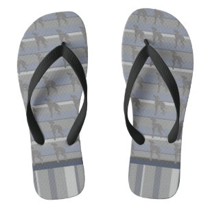 De Italiaanse Greyhound Flip Flop Shoes. Gekke Igg