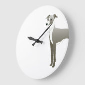 De Italiaanse Illustratie Silhouett van het Grote Klok (Hoek)