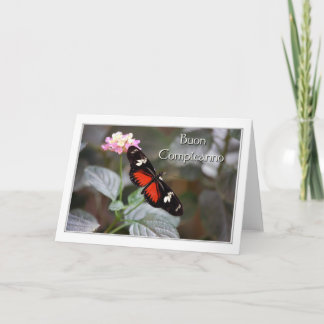 De Italiaanse Kaart van de Verjaardag